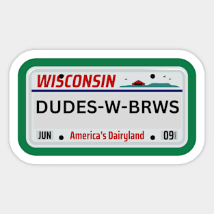 License Plate Sticker